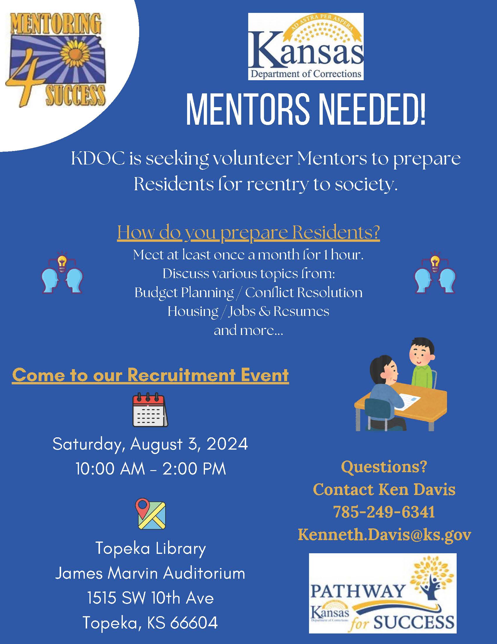 Mentors Needed